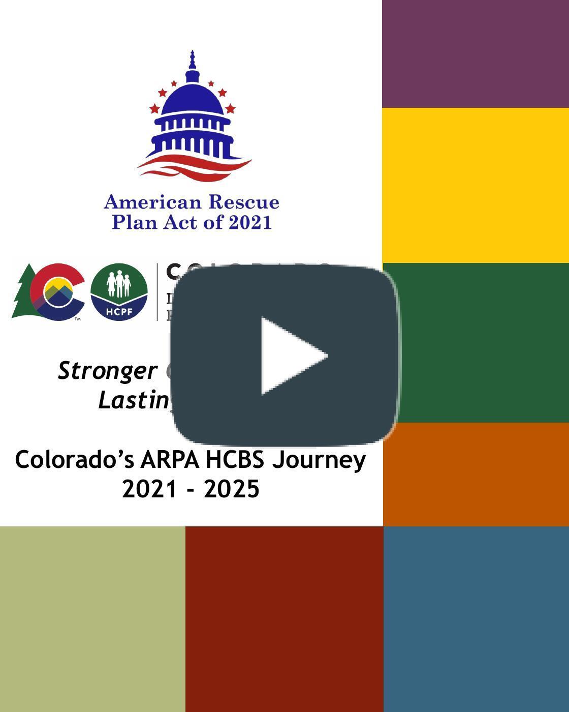 Cover of the ARPA HCBS Outcomes Book