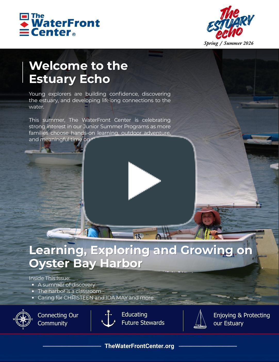 Cover of The Estuary Echo Journal Spring and Summer 2026