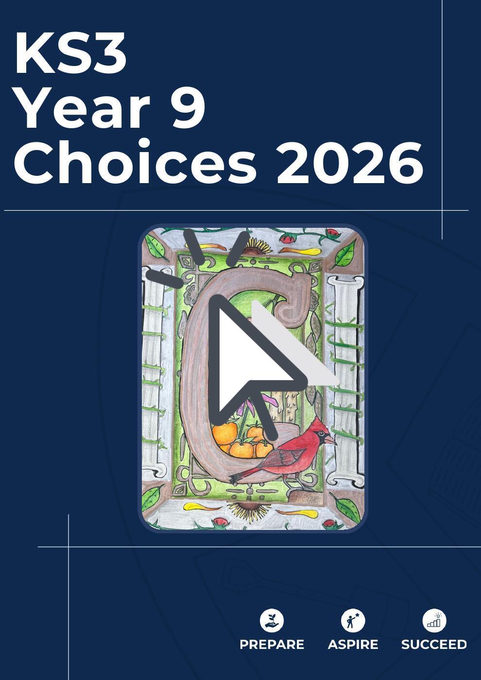 2026 KS3 Year 9 Choices Booklet 2026 KS3 Year 9 Choices Booklet