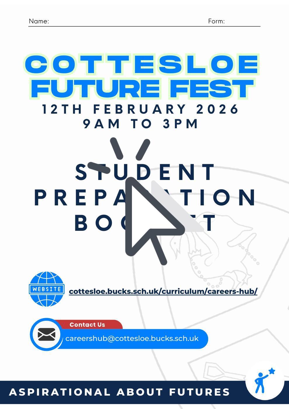 Student Preparation Booklet