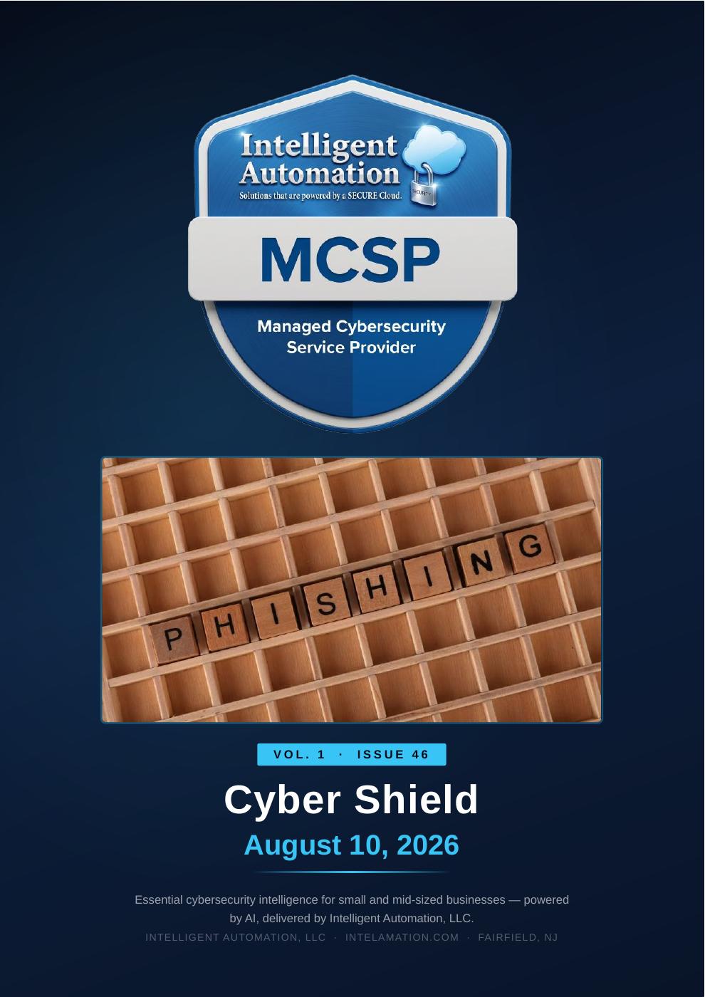 Cyber Shield Weekly — August 10, 2026 cover