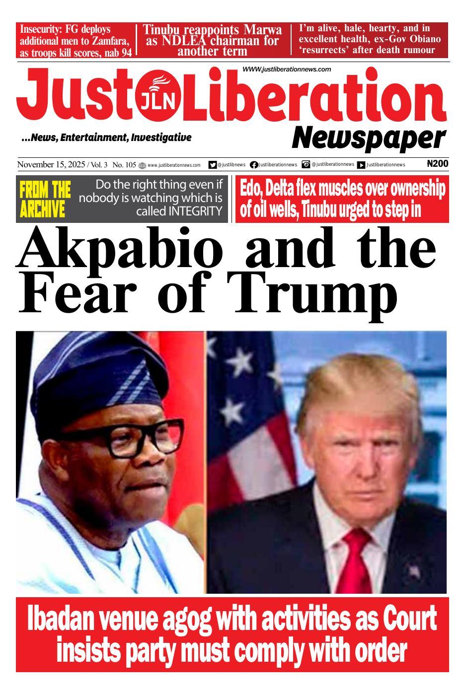 JLN NEWSPAPER NOVEMBER 15, 2025