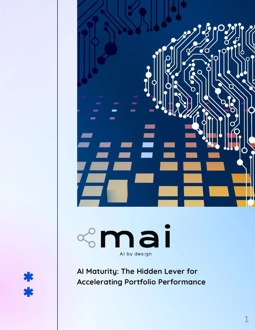 AI Maturity - the hidden lever