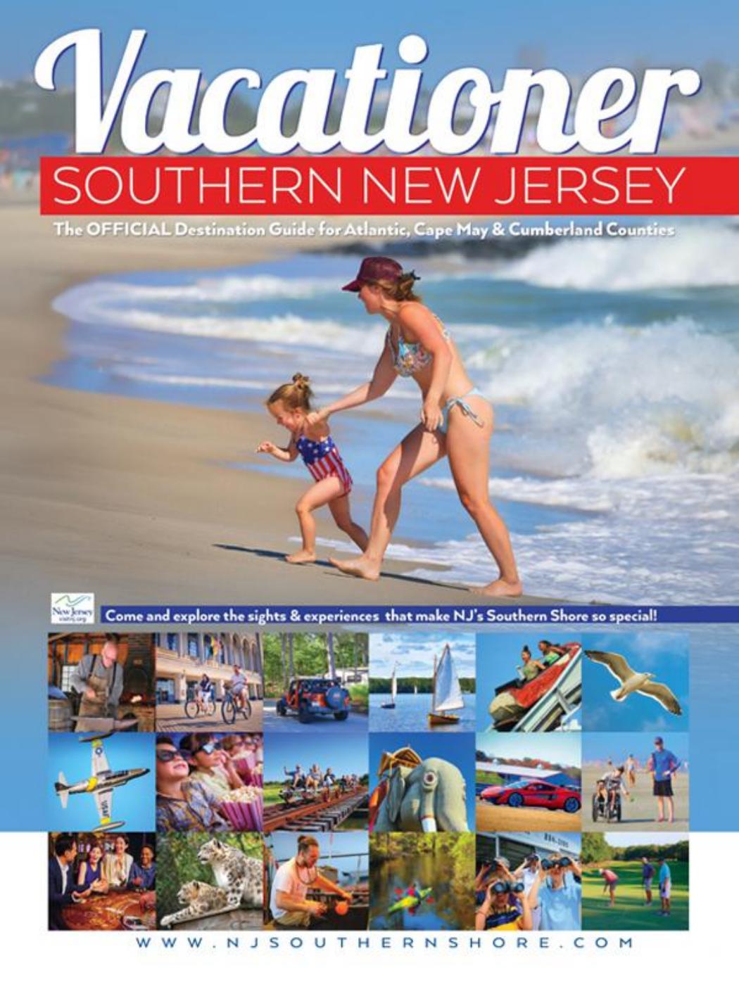 Southern Shore, Cape May New Jersey visitor guide cover