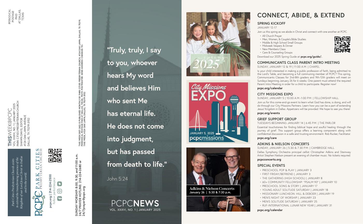 PCPC News: January 2025