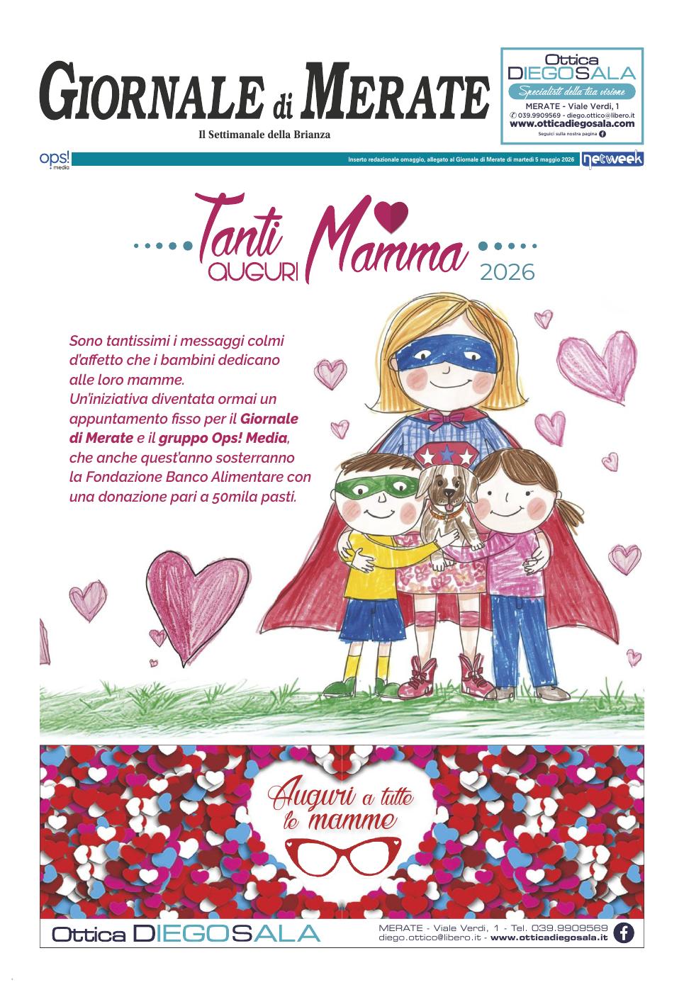 Copertina Giornale di Merate 30 aprile 2026
