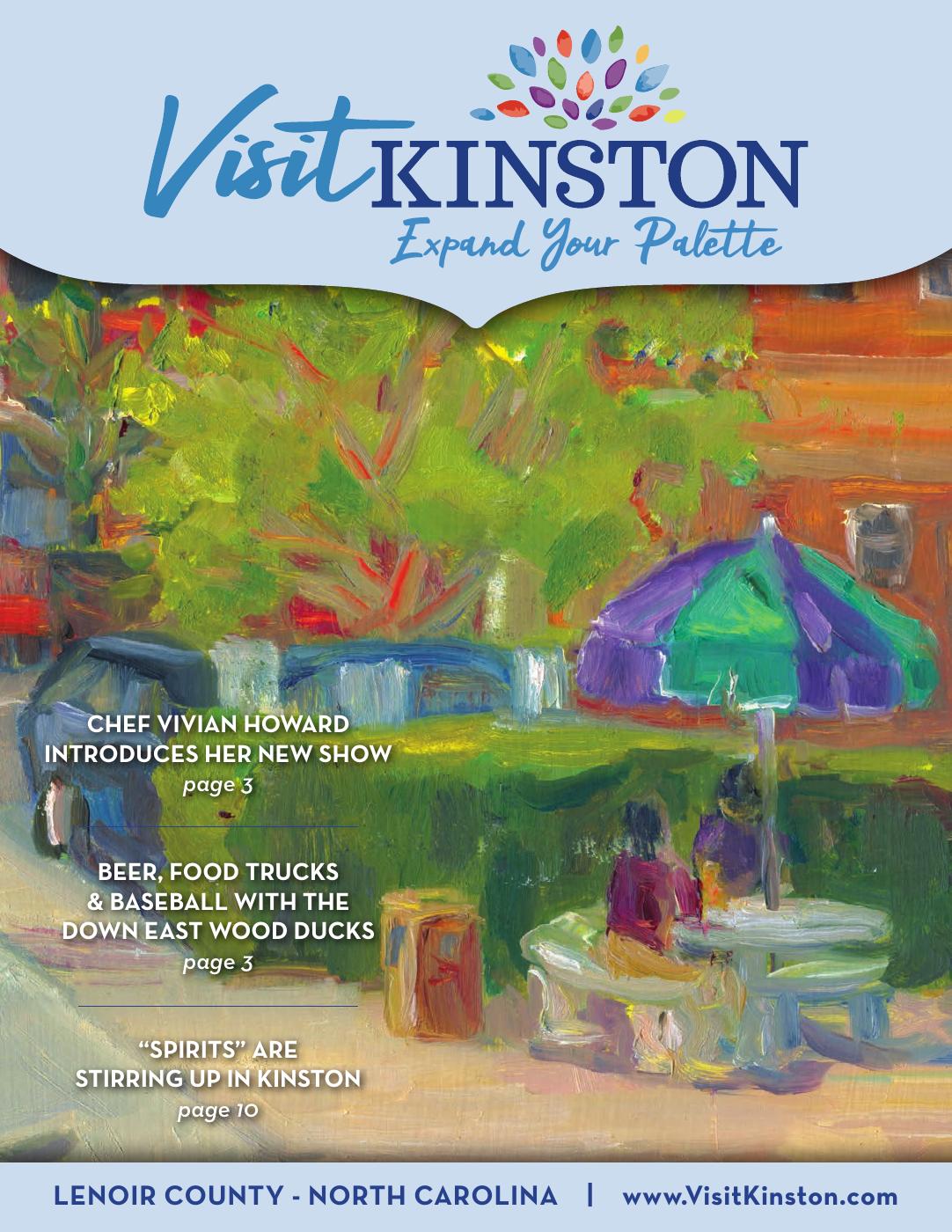 Visit Kinston - Lenoir County, North Carolina visitor guide cover