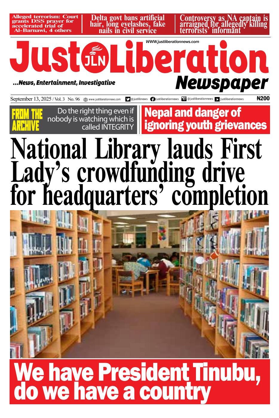 JLN NEWSPAPER SEPTEMBER 13, 2025