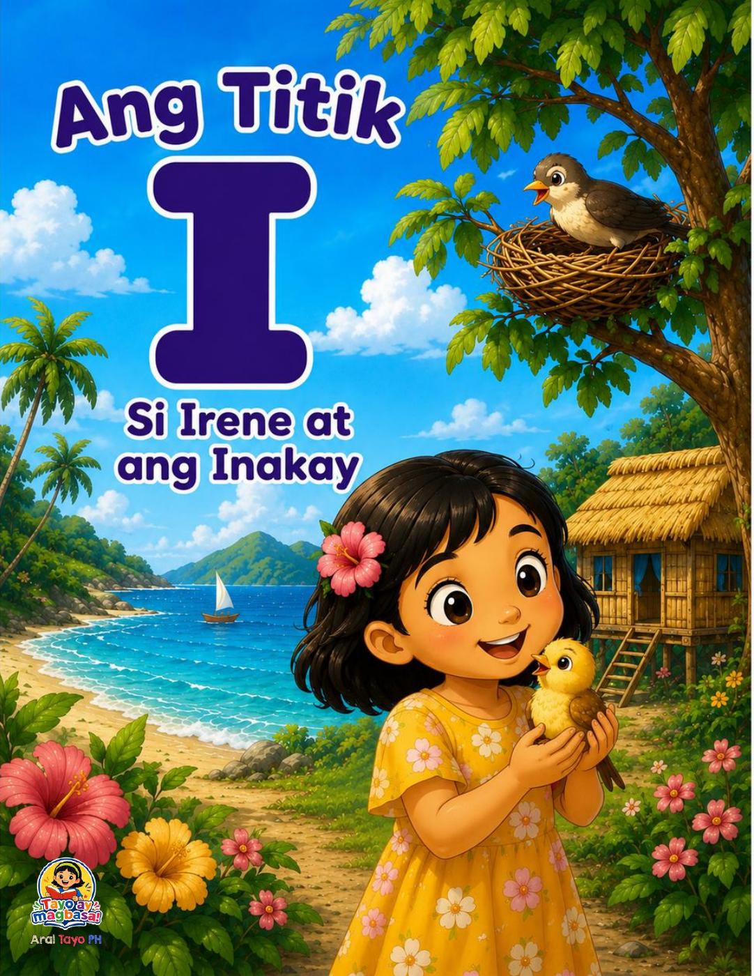 Ang Titik I Si Irene at ang Inakay storybook cover