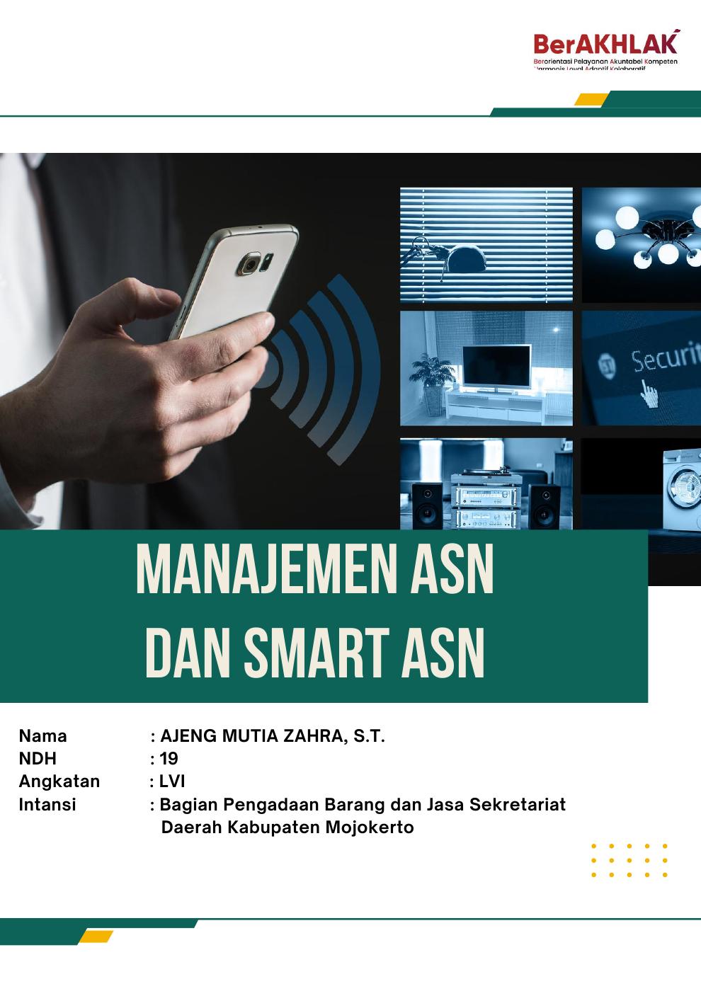 Manajemen ASN dan Smart ASN | PDF to Flipbook