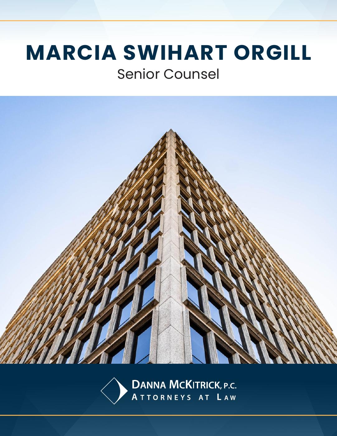 View the attorney brochure for Marcia Swihart Orgill