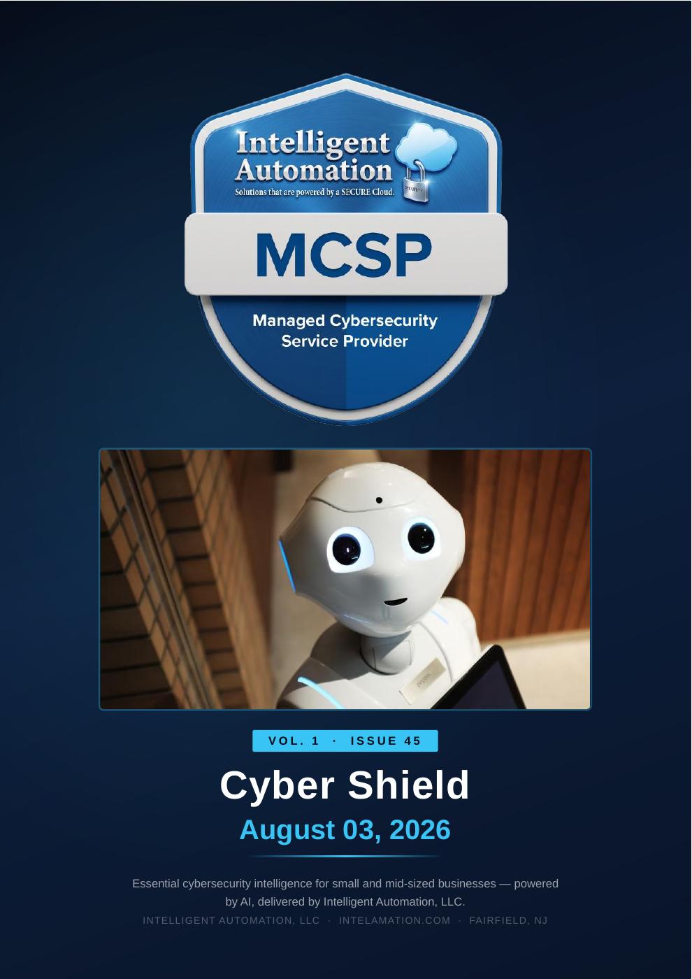 Cyber Shield Weekly — August 3, 2026 cover