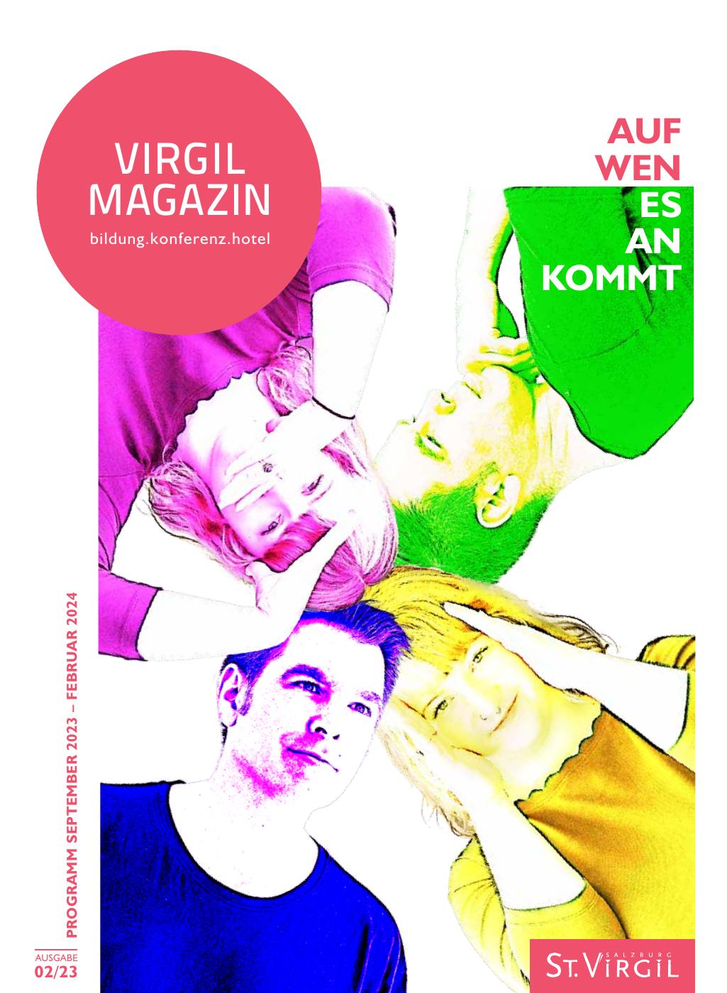 Virgil Magazin 02/2023 Auf wen es ankommt