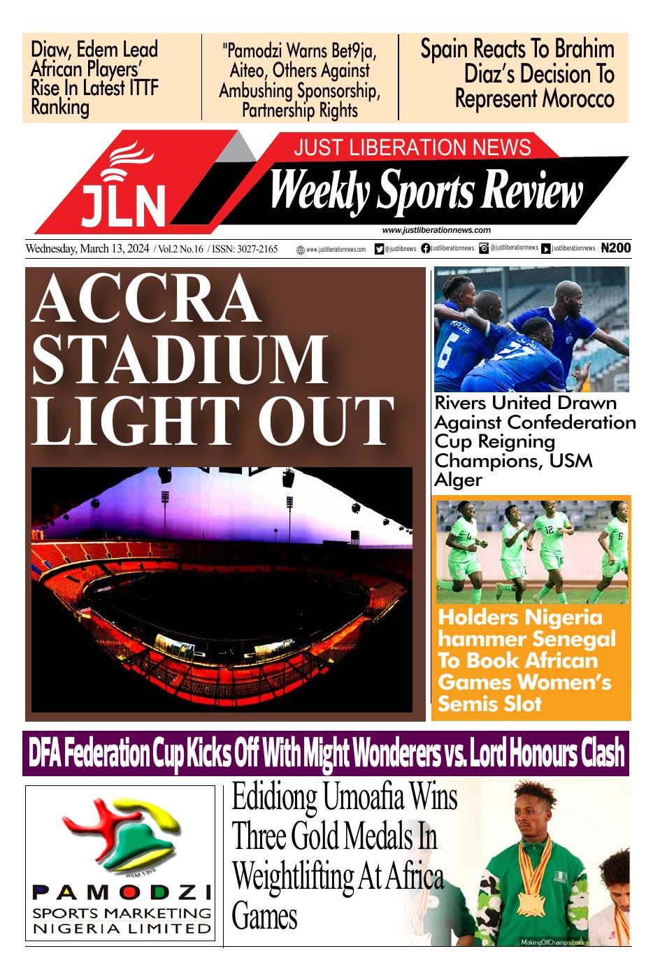 JUST NEWS SPORTS WEEKLY MARCH 13, 2024