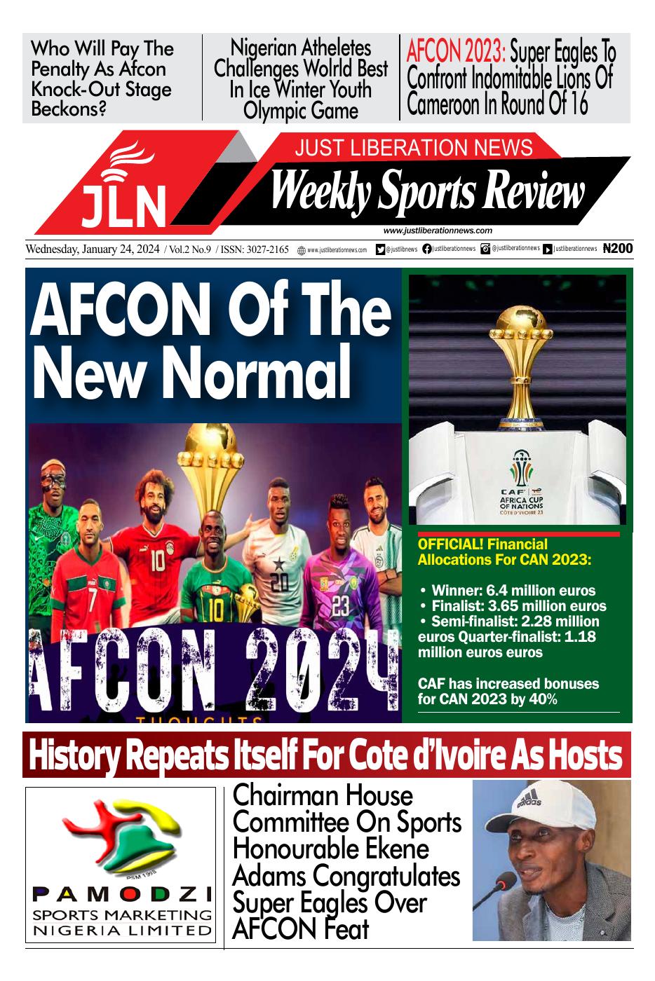 JUST NEWS SPORTS WEEKLY JAN 24, 2024
