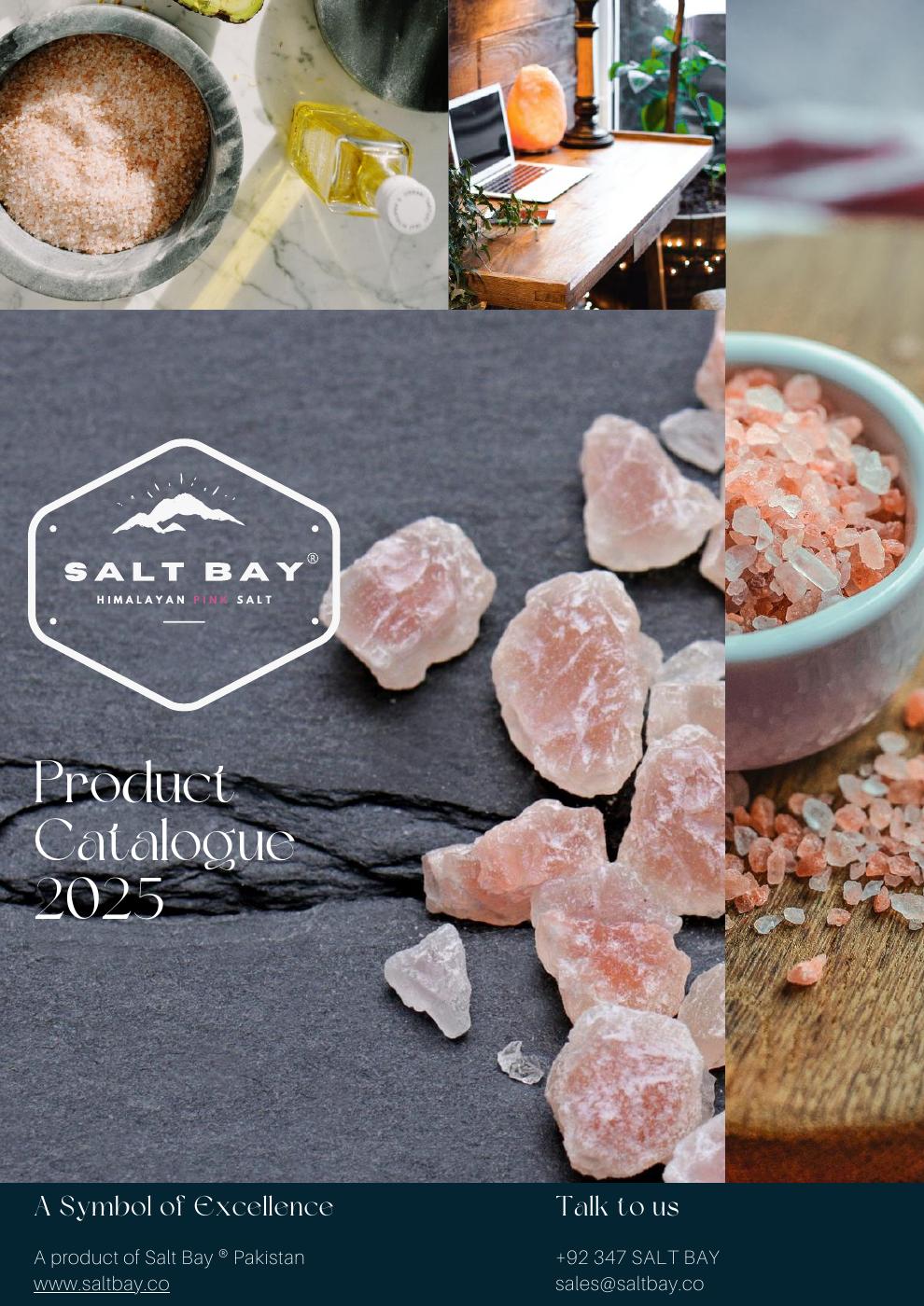 Salt Bay product catalogue cover