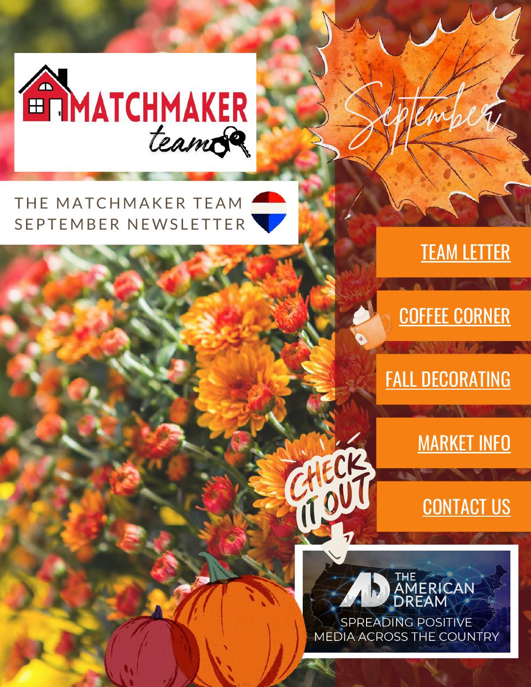 The Matchmaker Team News | PDF to Flipbook