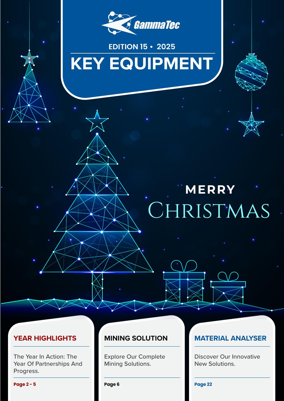 GammaTec Key Equipment Magazine Cover