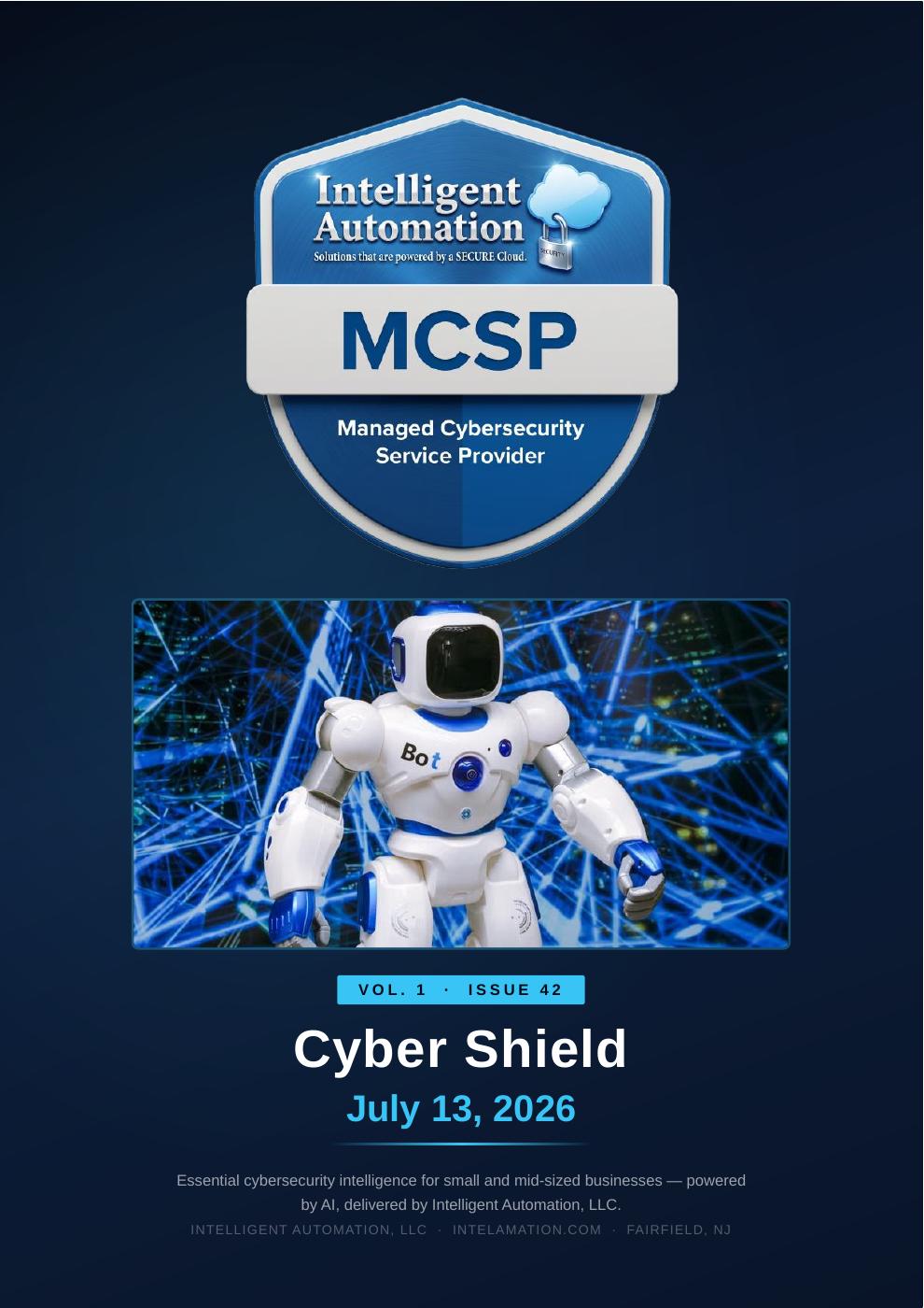 Cyber Shield Weekly — July 13, 2026 cover
