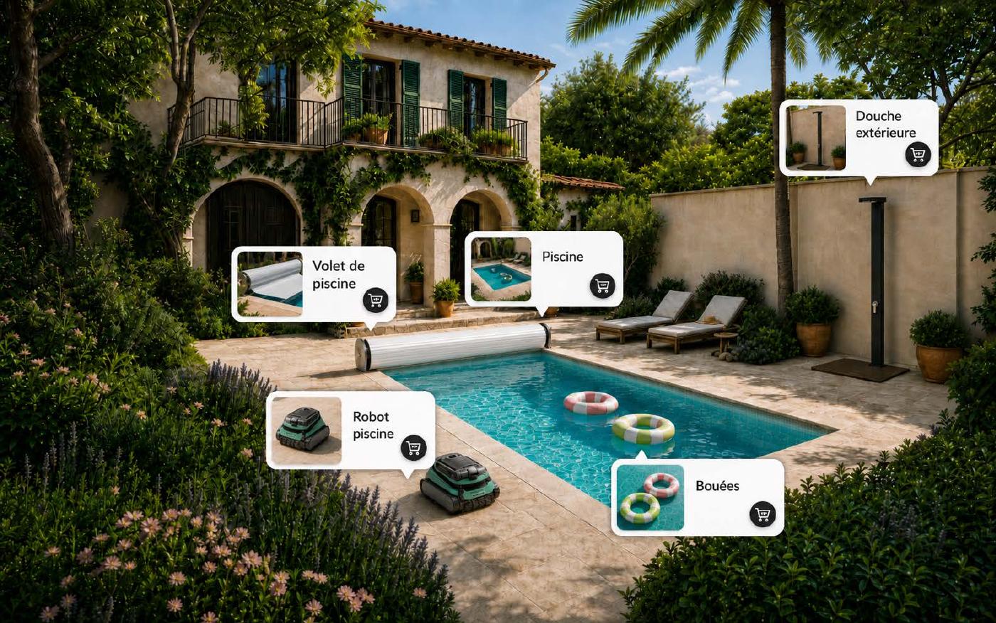 Sélection produits piscine