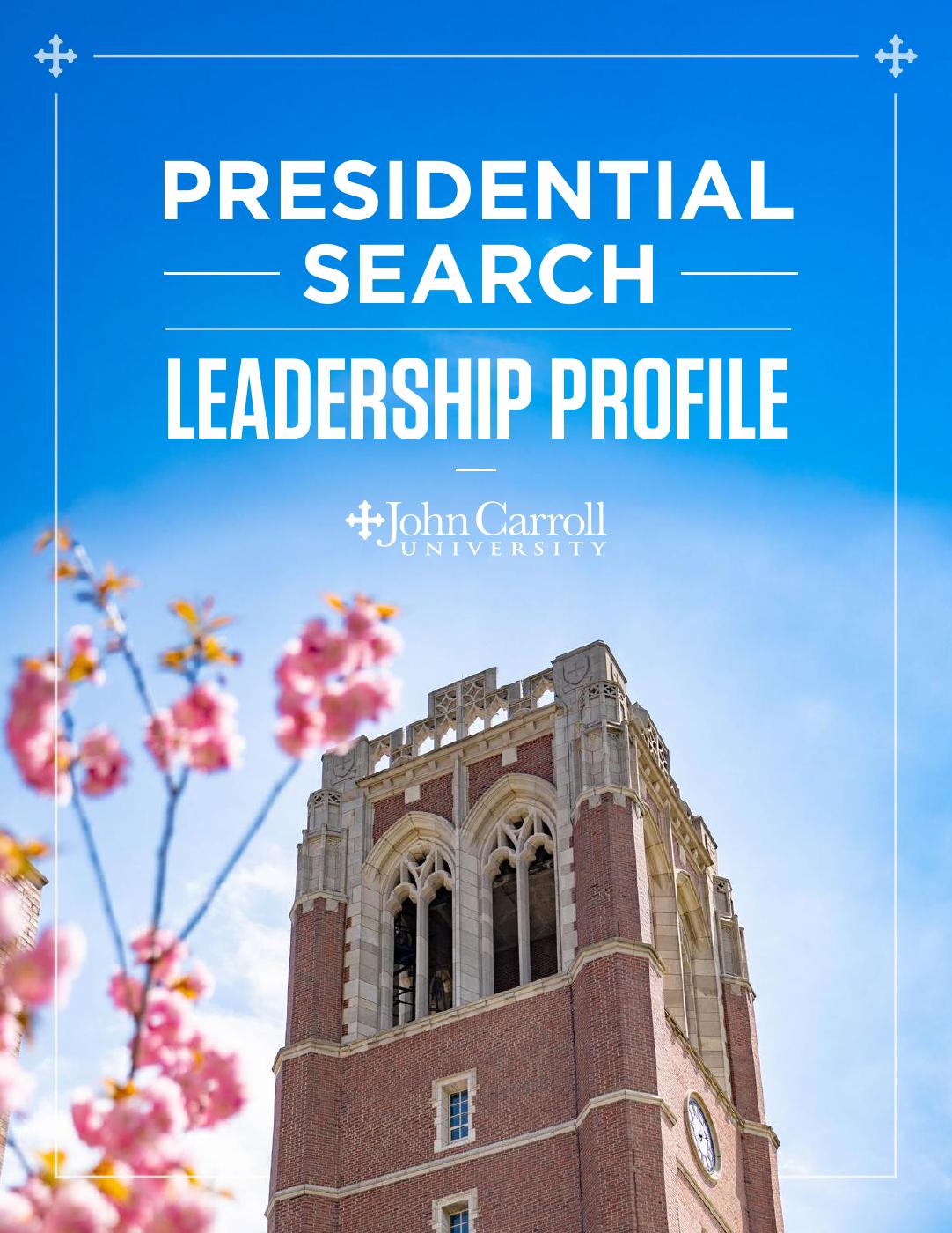 Leadership Profile Cover