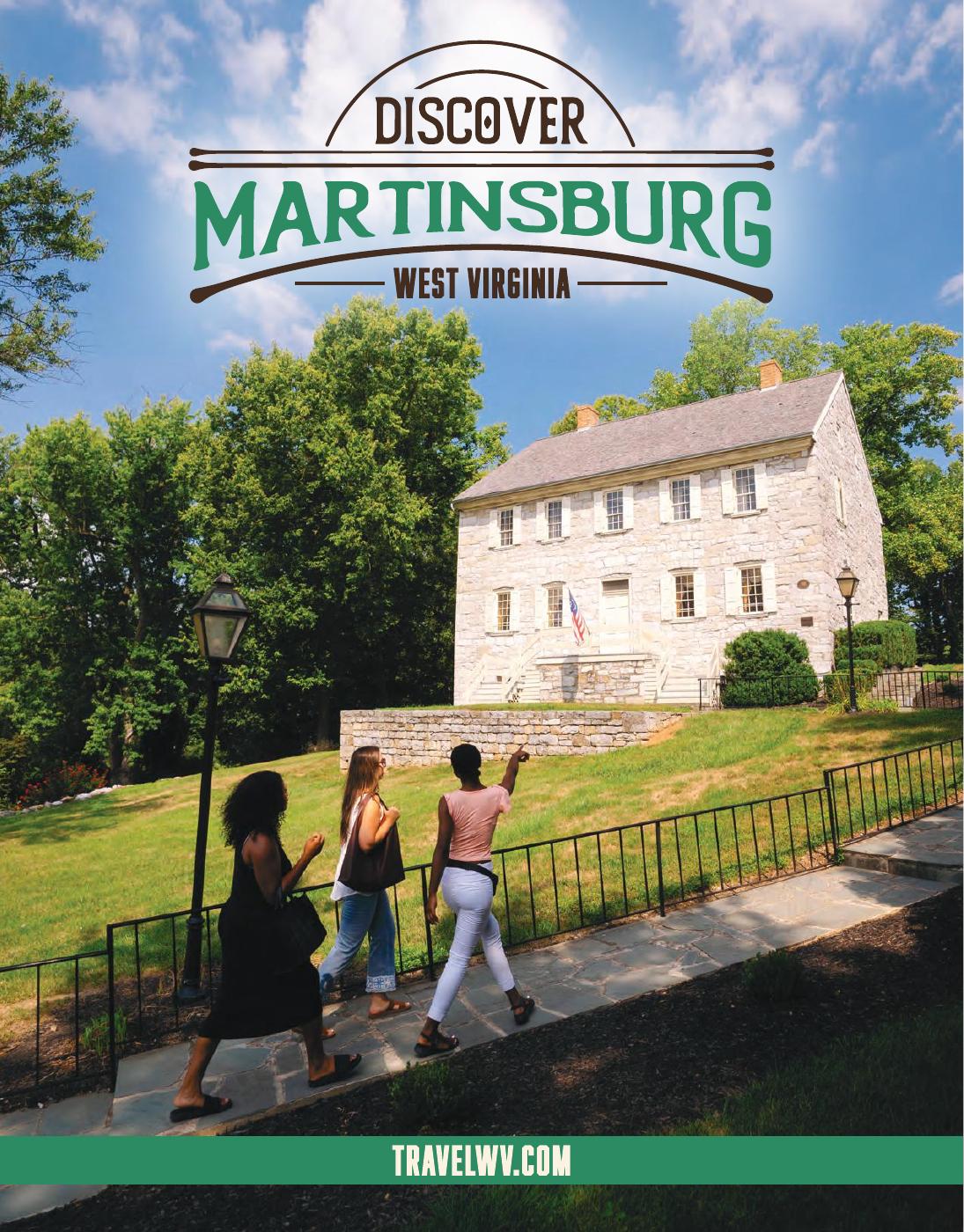 Martinsburg - Berkeley County, West Virginia visitor guide cover