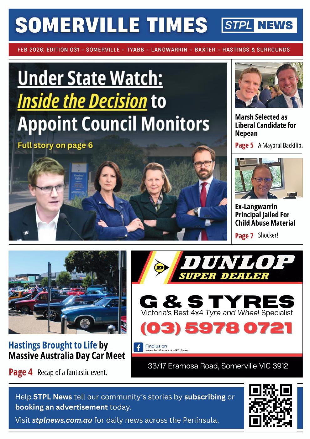 Somerville Times,Stpl News