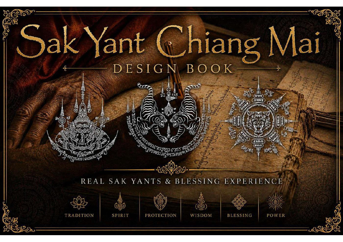 Real Sak Yant Tattoo with Blessing f951134a85